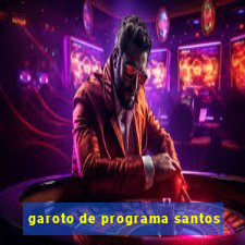 garoto de programa santos